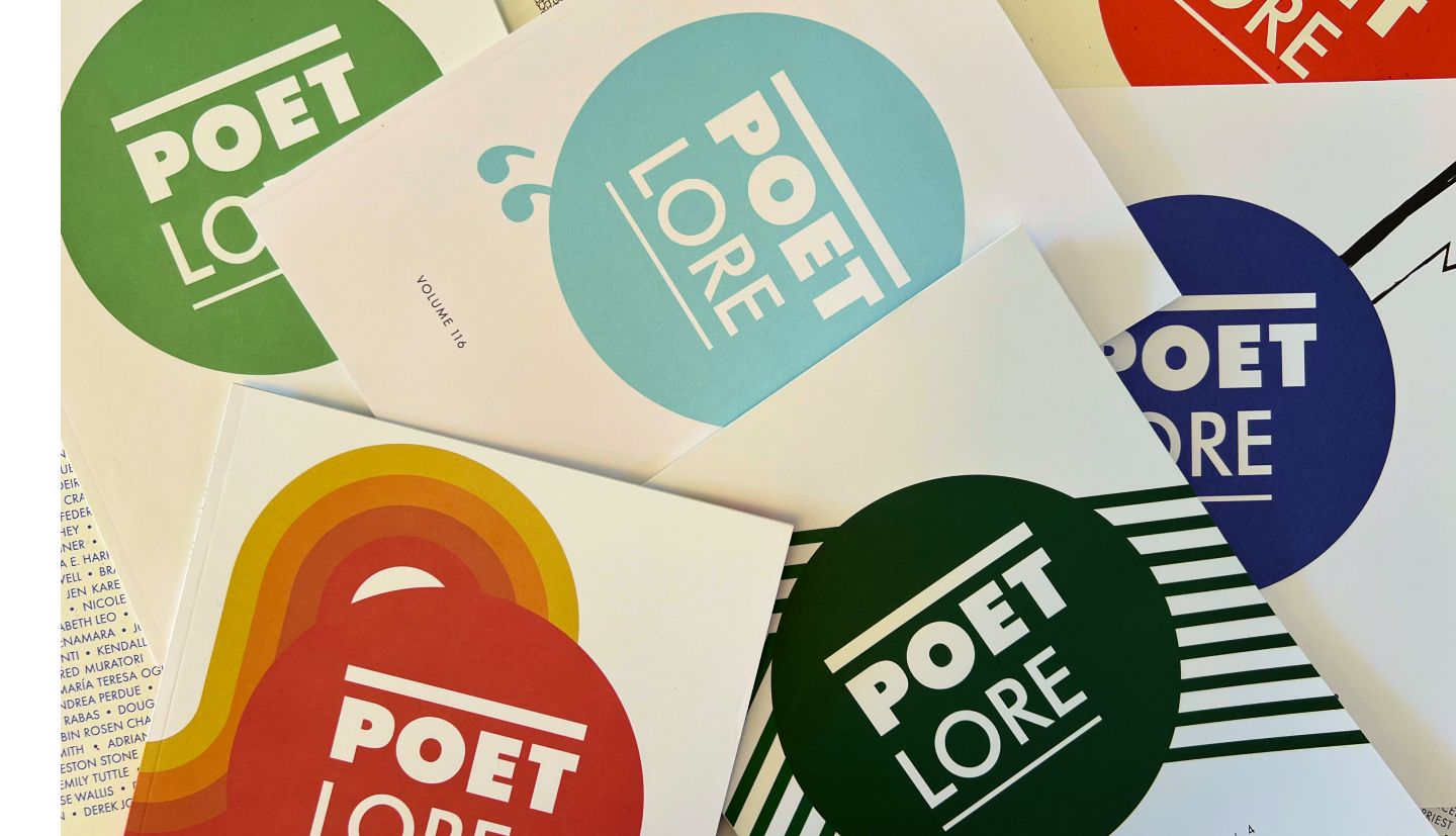 Several Poet Lore issues.