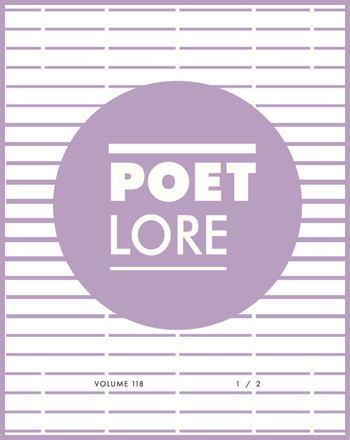 Poet Lore volume 118 12